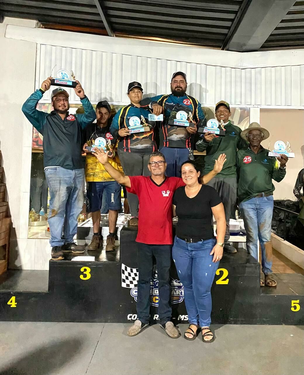 Imagem de compartilhamento para o artigo Realizado com sucesso o 1º Campeonato de Pesca Esportiva no Recanto do Peixe em Costa Rica da MS Todo dia